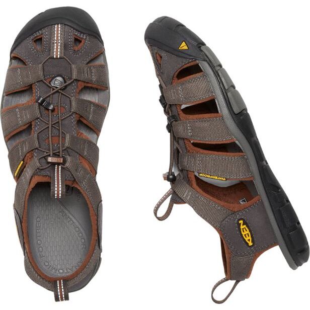 Keen Clearwater CNX Sandal Men's Raven/Tortoise Shell