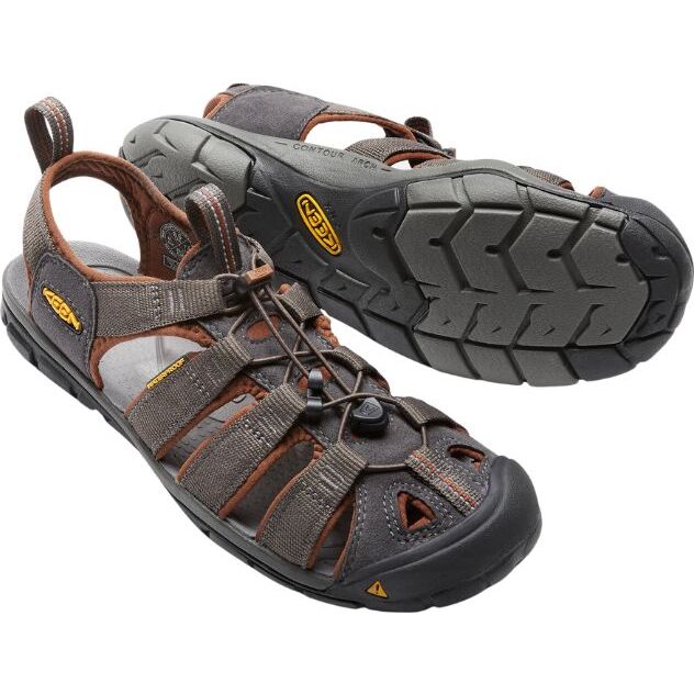 Keen Clearwater CNX Sandal Men's Raven/Tortoise Shell