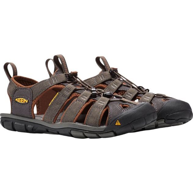 Keen Clearwater CNX Sandal Men's Raven/Tortoise Shell
