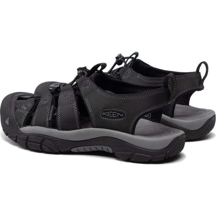 Newport Leather Sandal Men's Black/Steel Grey