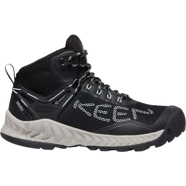 Keen NXIS EVO MID WP WOMEN Black/Blue Glass