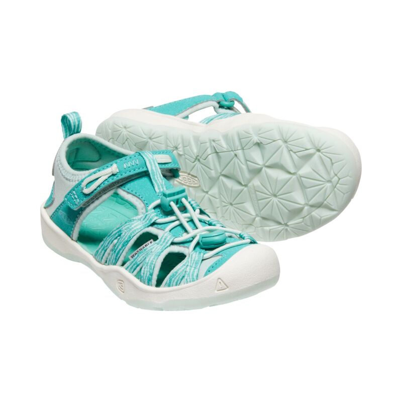 Keen Moxie Sandal Little Kid's Waterfall/Blue Glass