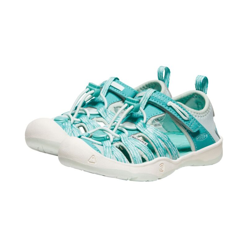 Keen Moxie Sandal Little Kid's Waterfall/Blue Glass
