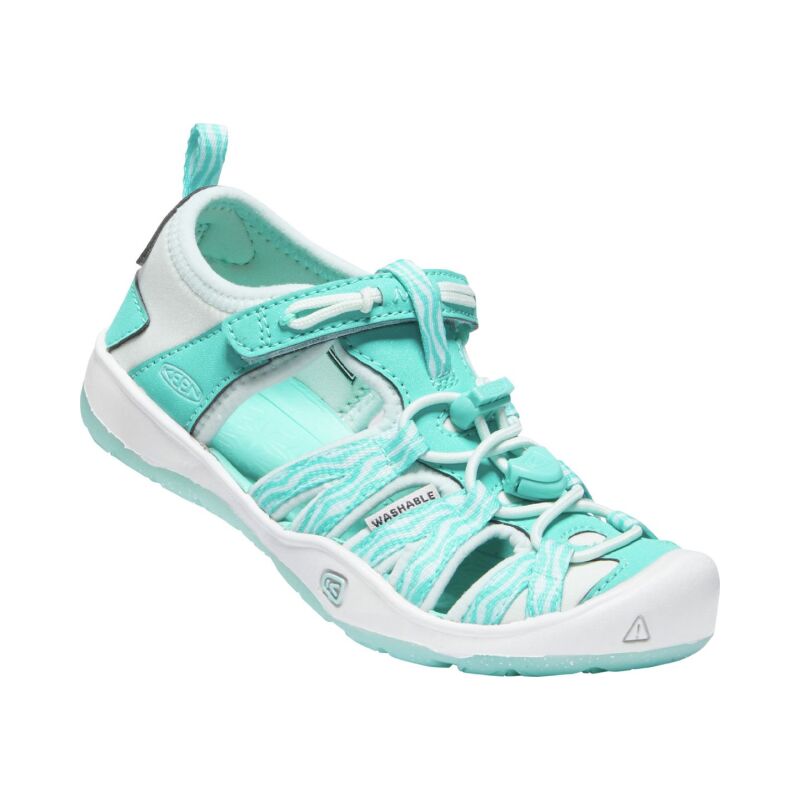 Keen Moxie Sandal Little Kid's Waterfall/Blue Glass
