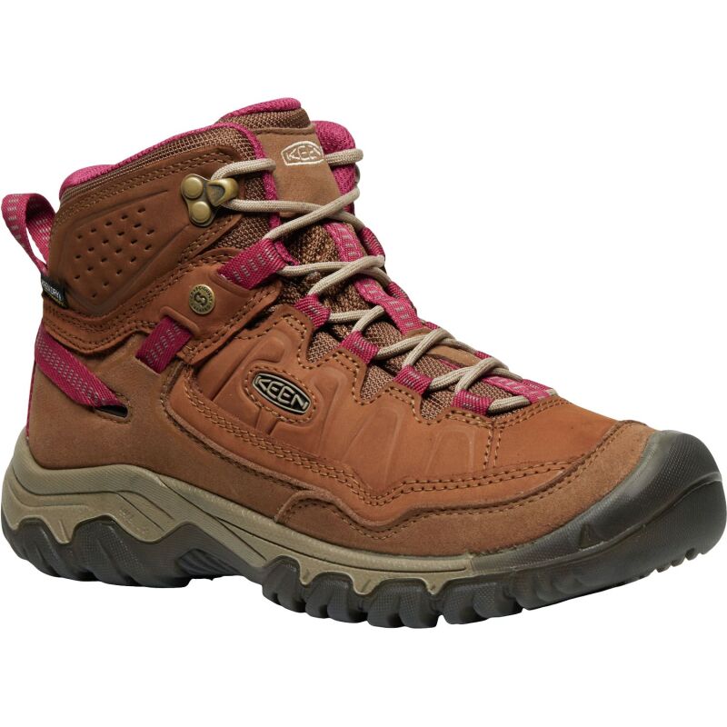 Keen Targhee IV Mid WP Women's Bison/Beaujolais