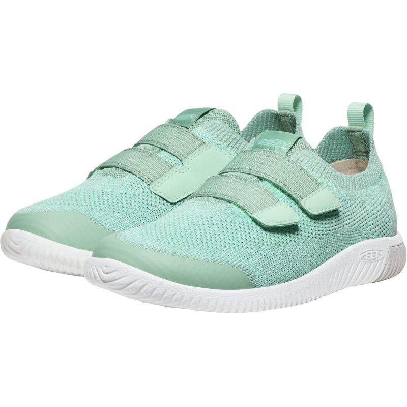 Keen KNX Knit Double Strap Big Kid's Granite Green/Lichen