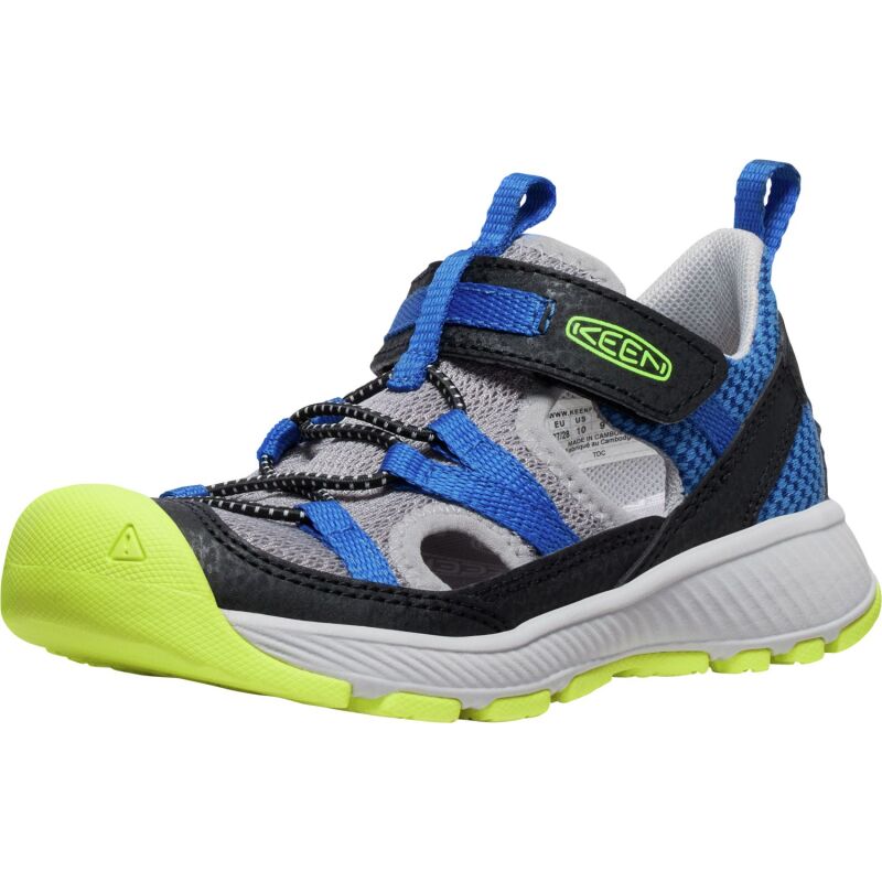 Keen Motozoa Sandal Little Kid's CLASSIC BLUE/EVENING PRIMROSE