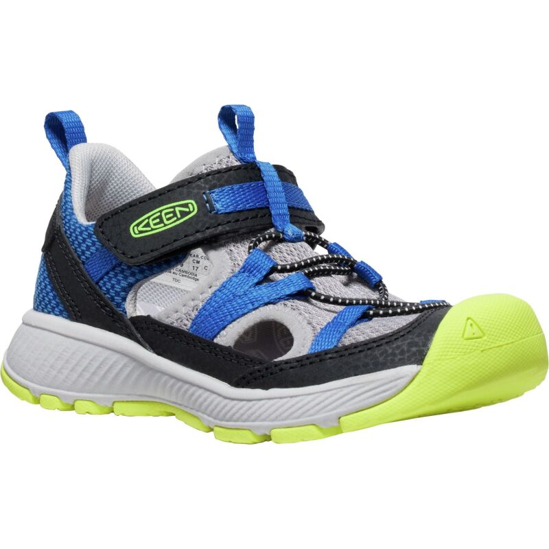 Keen Motozoa Sandal Little Kid's CLASSIC BLUE/EVENING PRIMROSE