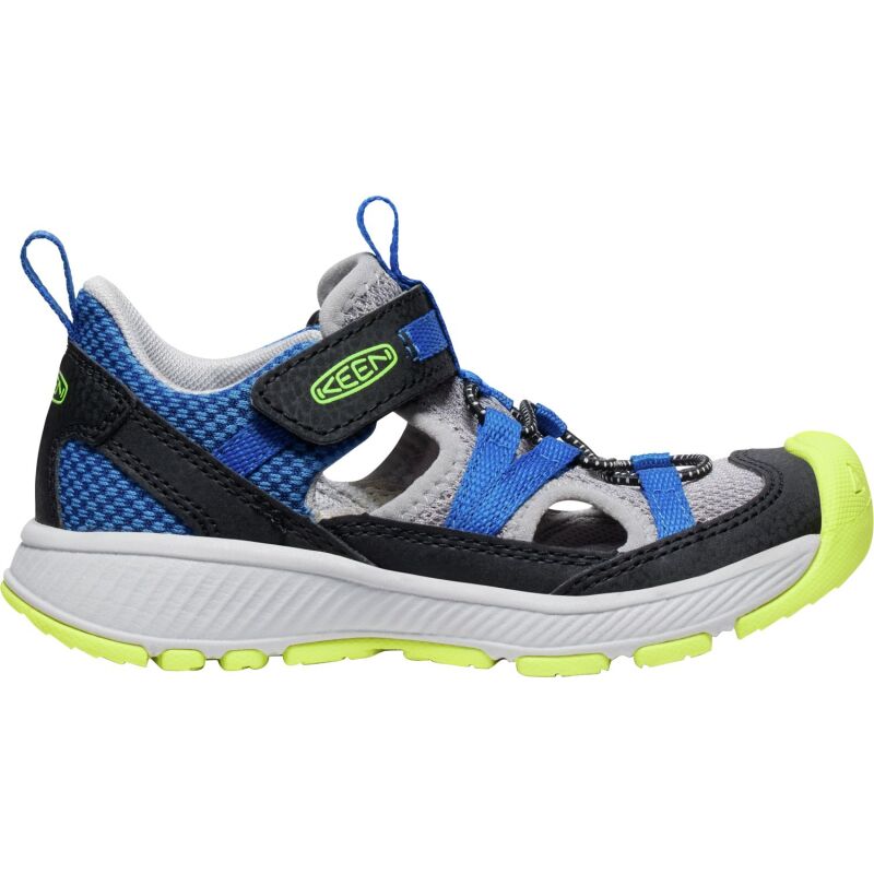 Keen Motozoa Sandal Little Kid's CLASSIC BLUE/EVENING PRIMROSE