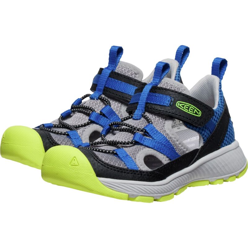 Keen Motozoa Sandal Little Kid's CLASSIC BLUE/EVENING PRIMROSE