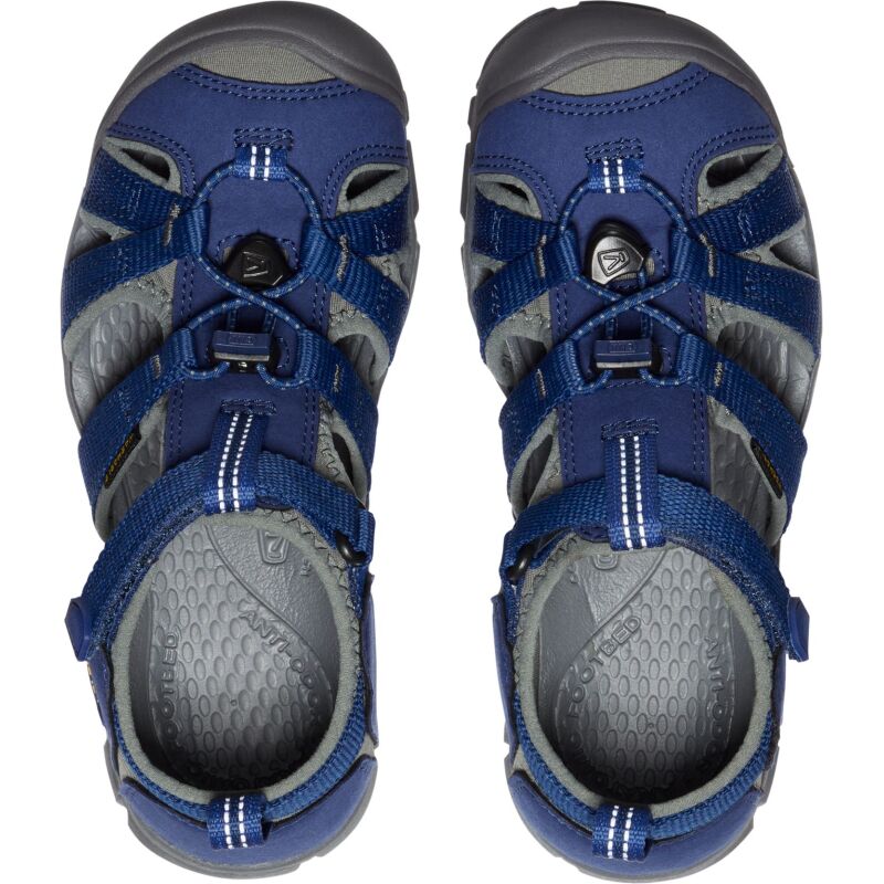 Keen Seacamp II CNX Big Kids' Blue Depths/Gargoyle