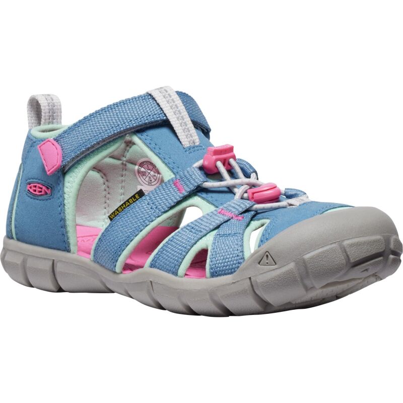 Keen Seacamp II CNX Big Kids' CORONET BLUE/HOT PINK