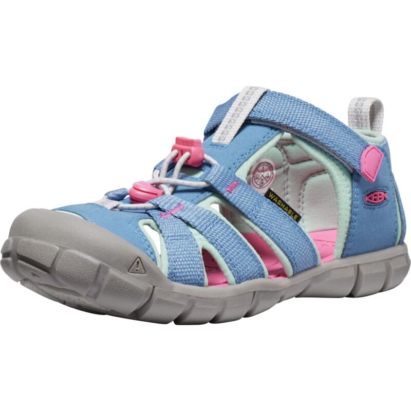 Keen Seacamp II CNX Big Kids' CORONET BLUE/HOT PINK