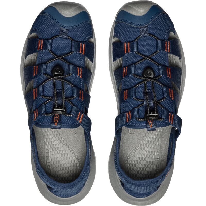 Keen Seanik H2 Men's Naval Academy/Gold Flame