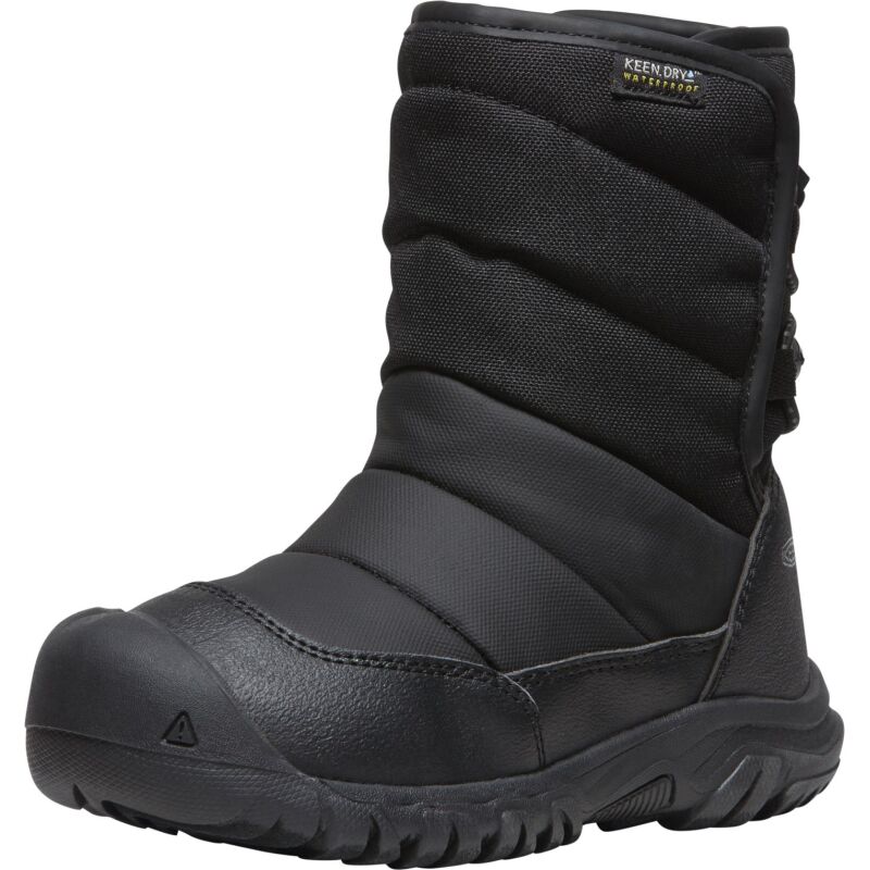 Keen Puffrider WP Little Kids' Black/Steel Grey