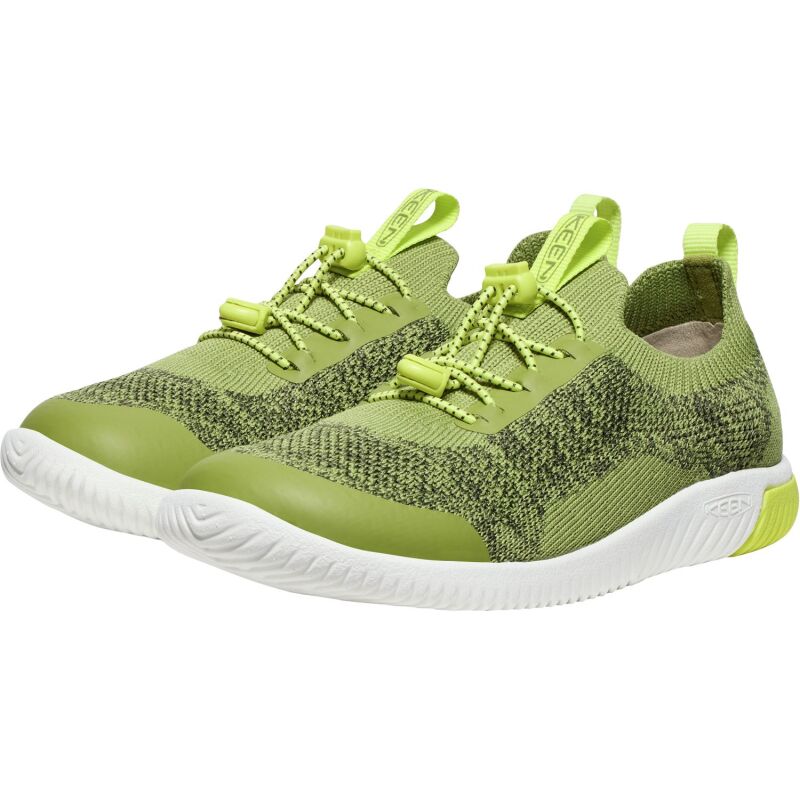 Keen KNX Knit Sneaker Big Kid's Iguana/Evening Primrose