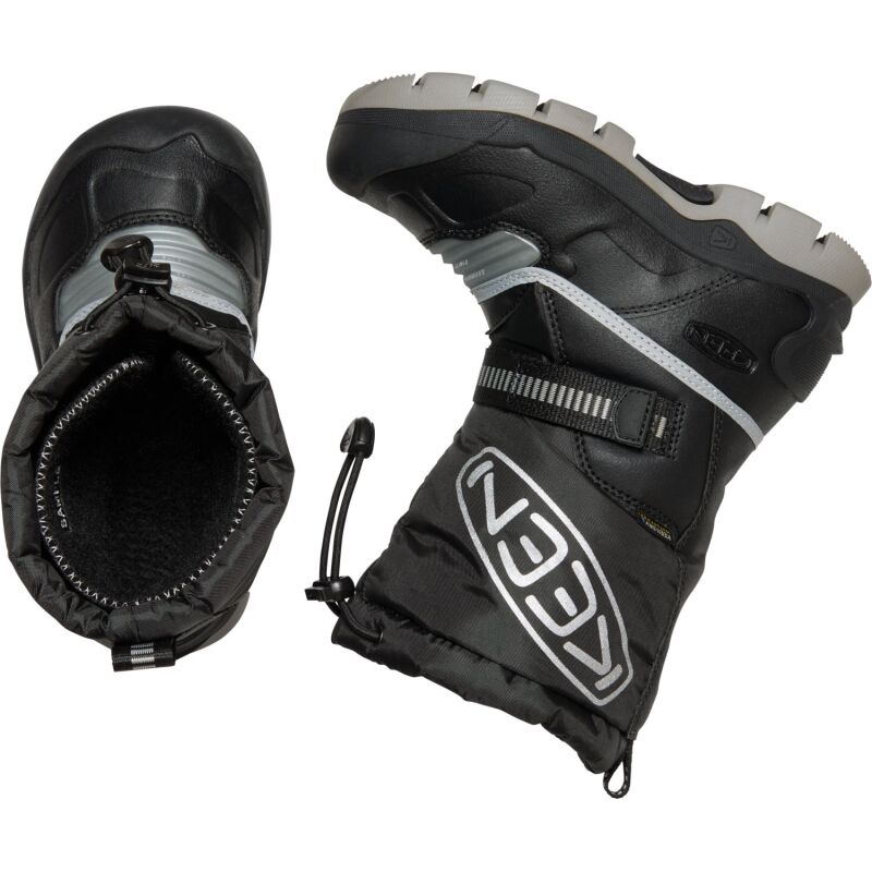 Keen Snow Troll Wp Kid's Black/Silver