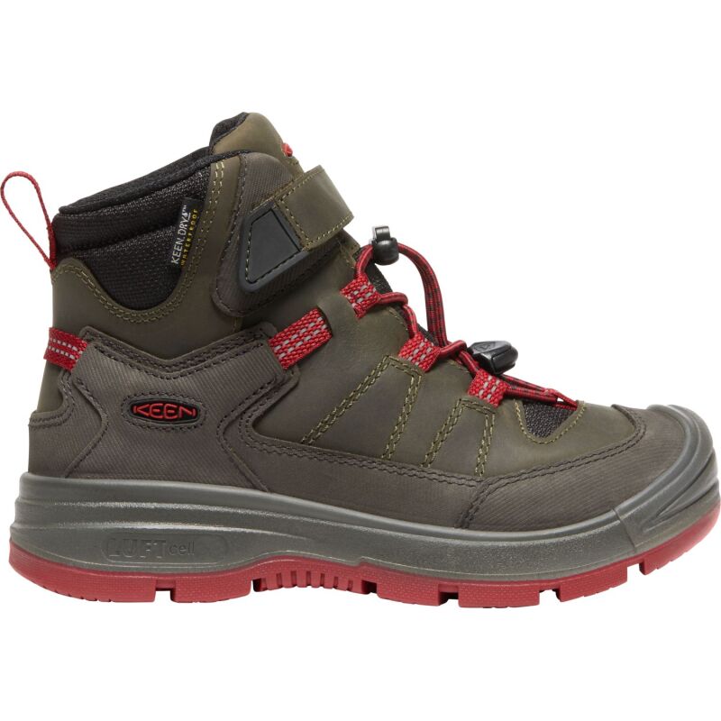 Keen Redwood Mid Wp 1023885 Steel Grey/Red Dahlia
