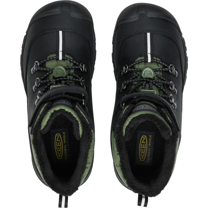 Keen Kanibou WP Big Kids' Black/Bronze Green