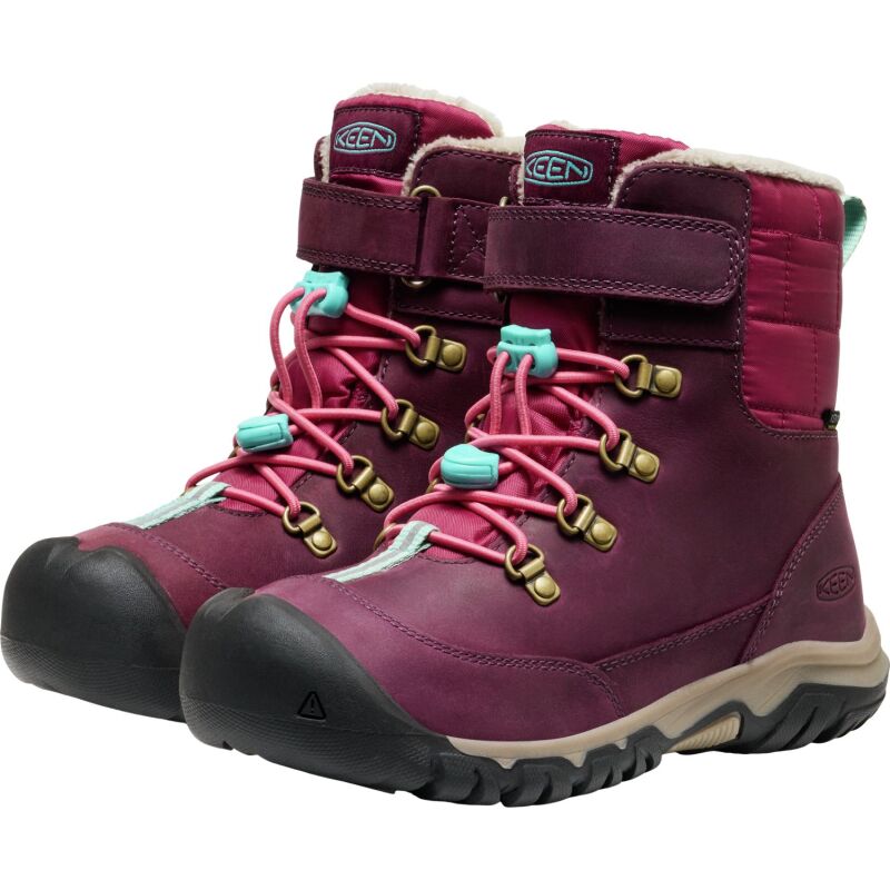 Keen Kanibou WP Big Kids' Fig/Pink Lemonade