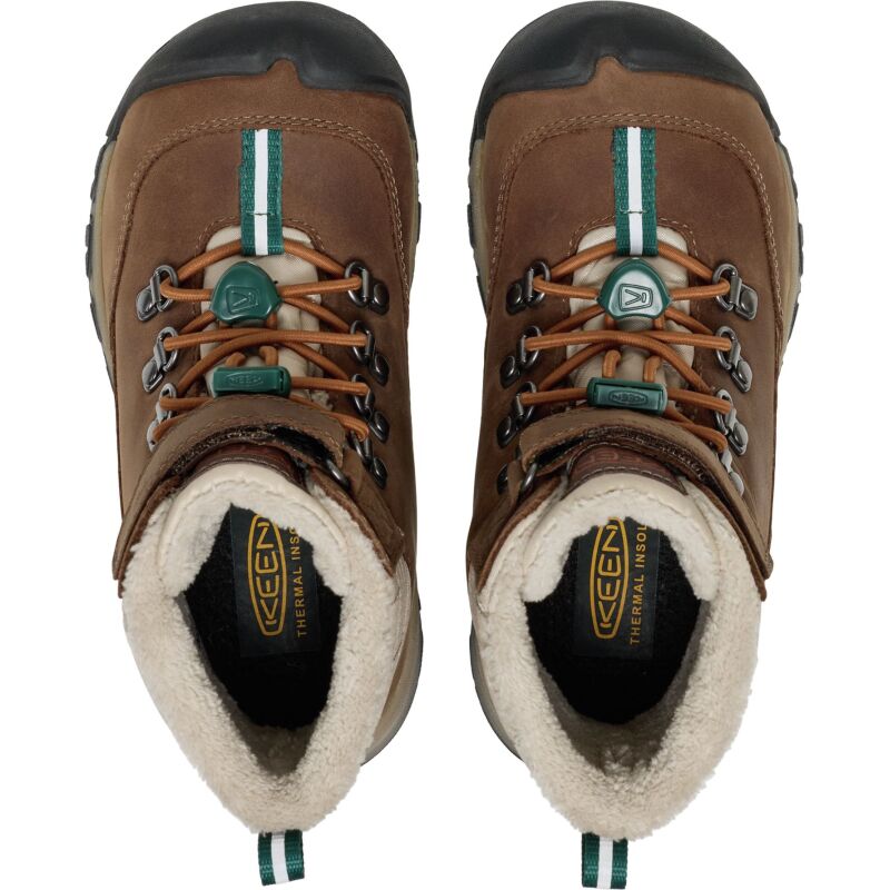 Keen Kanibou WP Little Kids' Dark Earth/Roasted Pecan