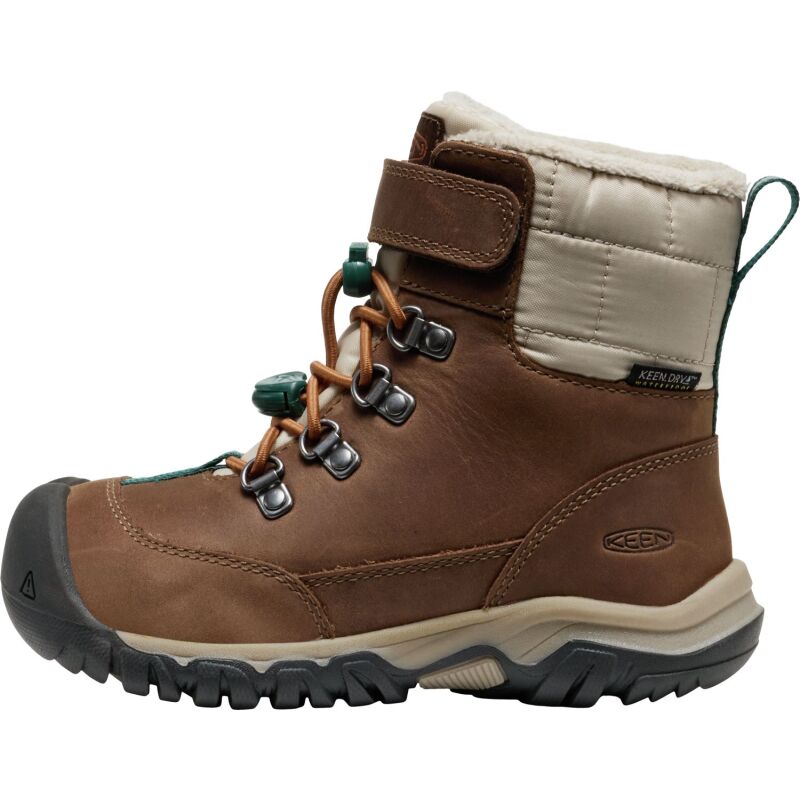Keen Kanibou WP Little Kids' Dark Earth/Roasted Pecan