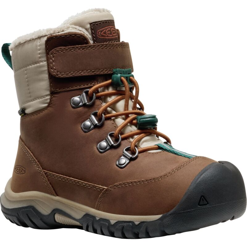 Keen Kanibou WP Little Kids' Dark Earth/Roasted Pecan