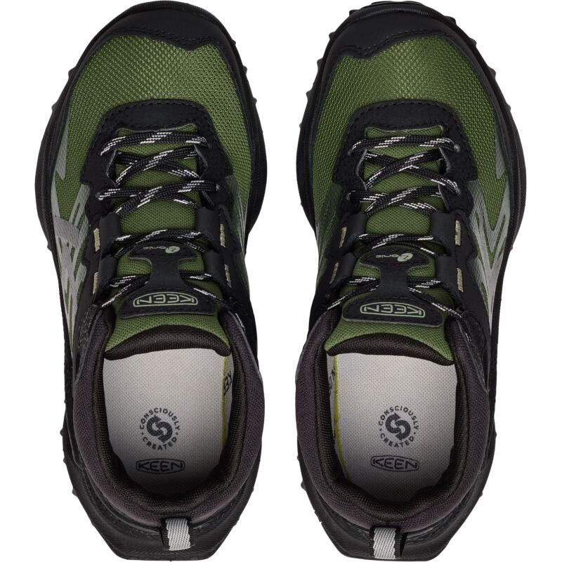 Keen Zionic Mid Wp Big Kid's Black/Bronze Green