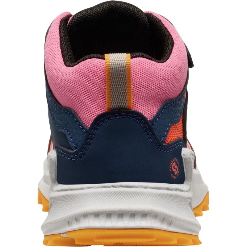 Keen Zionic Mid Wp Little Kid's Naval Academy/Nasturtium