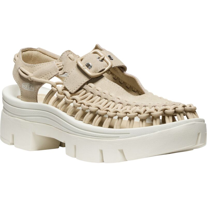 Keen UNEEK PLT Mary Jane All Gender Safari/Star White