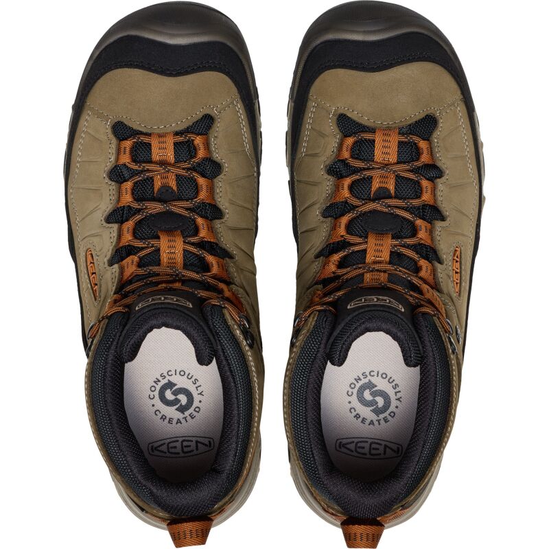 Keen Targhee IV Mid WP Men's Sea Turtle/Roasted Pecan