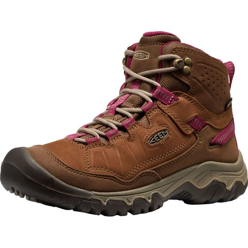 Keen Targhee IV Mid WP Women's Bison/Beaujolais