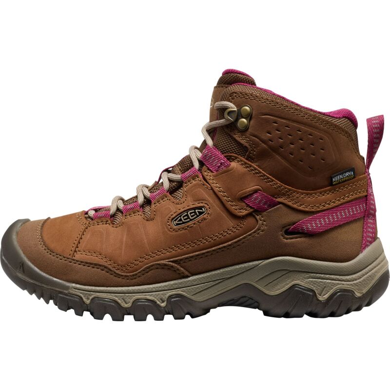 Keen Targhee IV Mid WP Women's Bison/Beaujolais