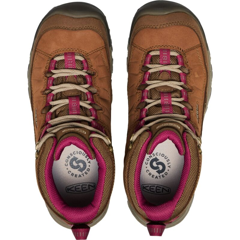 Keen Targhee IV Mid WP Women's Bison/Beaujolais