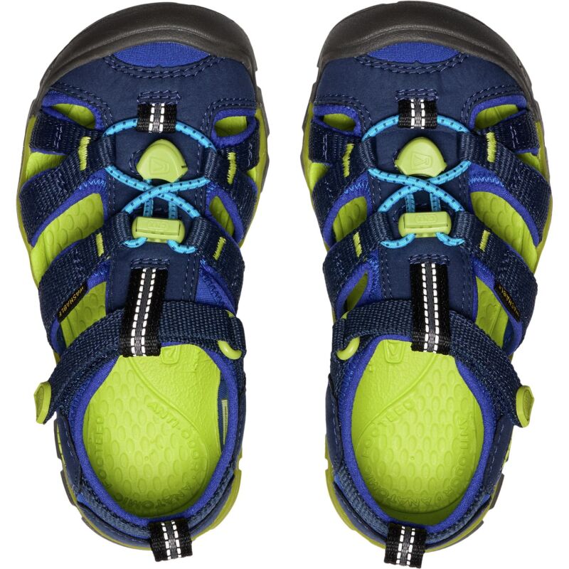 Keen Seacamp II CNX Little Kids' Naval Academy/Chartreuse