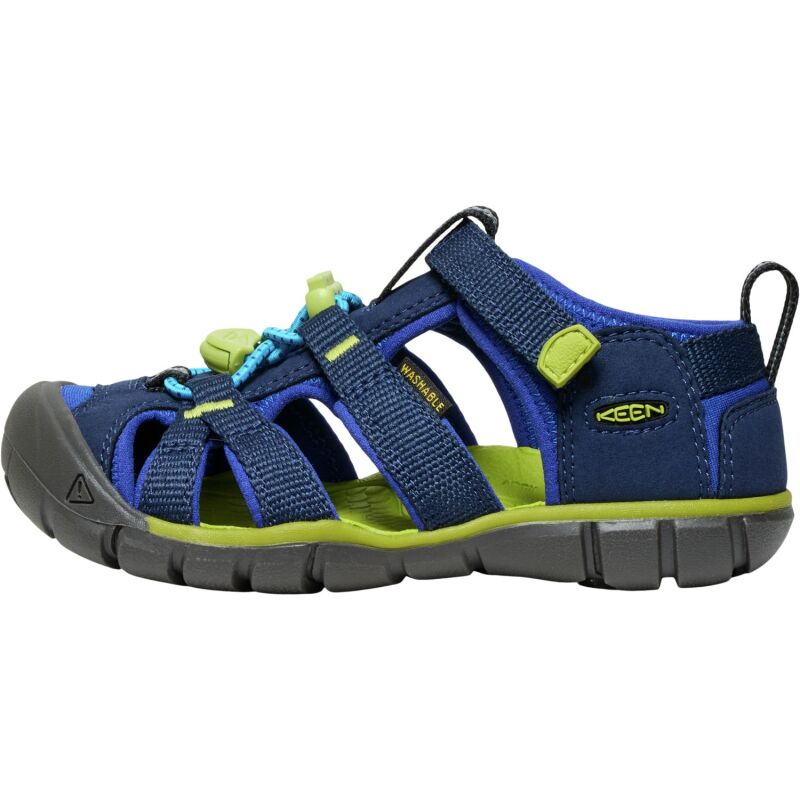 Keen Seacamp II CNX Little Kids' Naval Academy/Chartreuse