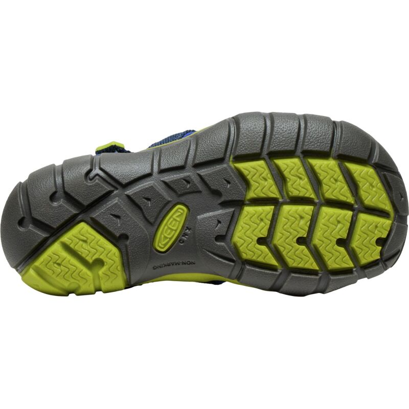 Keen Seacamp II CNX Little Kids' Naval Academy/Chartreuse