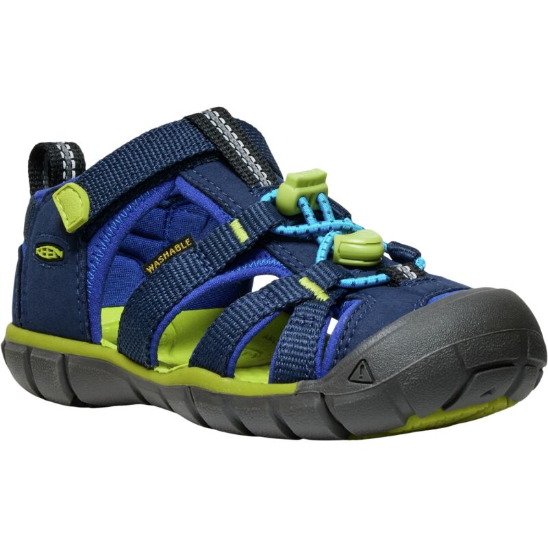 Keen Seacamp II CNX Little Kids' Naval Academy/Chartreuse