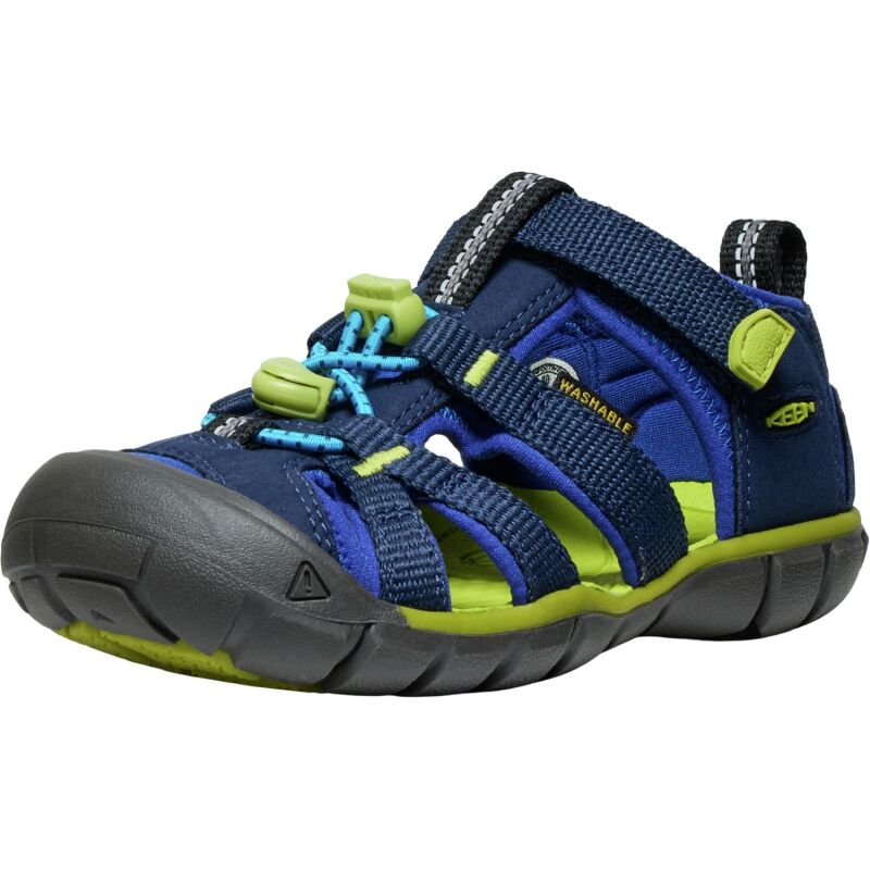 Keen Seacamp II CNX Little Kids' Naval Academy/Chartreuse