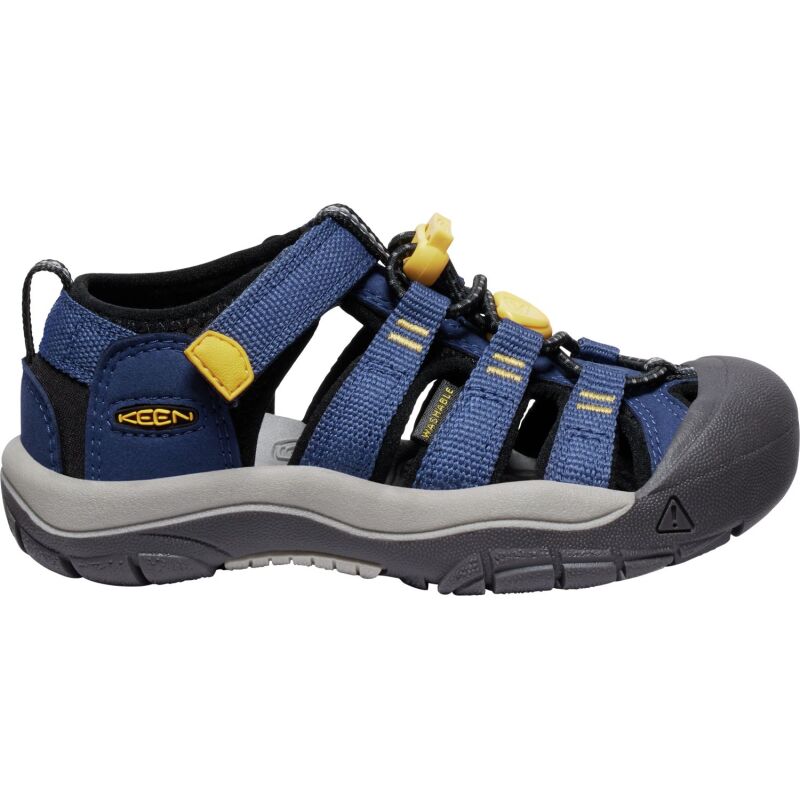 Keen Newport H2 Little Kids' Naval Academy/Keen Yellow