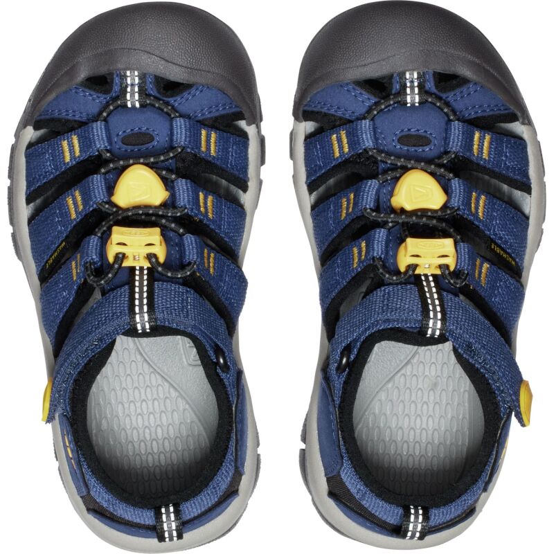Keen Newport H2 Little Kids' Naval Academy/Keen Yellow