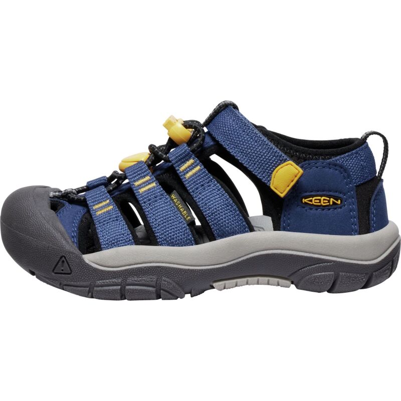 Keen Newport H2 Little Kids' Naval Academy/Keen Yellow