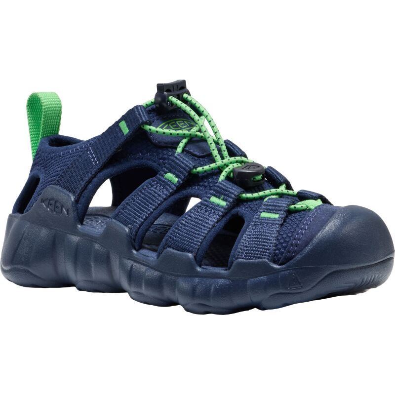 Keen Hyperport H2 Big Kids' Naval Academy/Vibrant Green