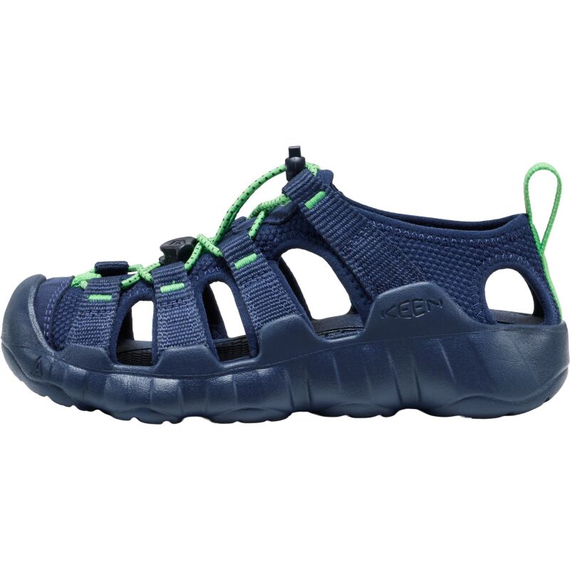 Keen Hyperport H2 Big Kids' Naval Academy/Vibrant Green