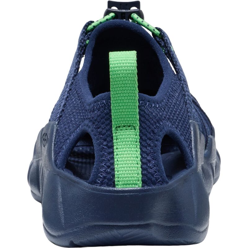 Keen Hyperport H2 Big Kids' Naval Academy/Vibrant Green
