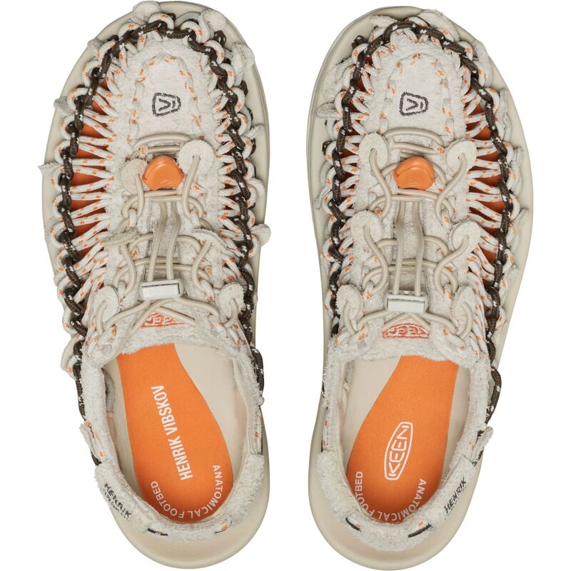 Keen Uneek Leather Henrik Vibskov Collab All Gender Tangerine Cream