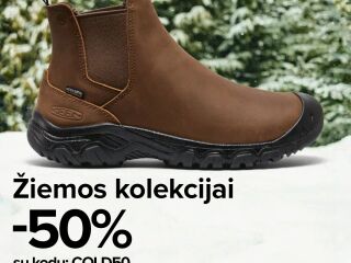 50% atrinktai žiemos kolekcijai