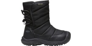 Keen Puffrider WP Little Kids' Black/Steel Grey