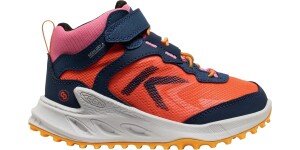 Keen Zionic Mid Wp Little Kids' Naval Academy/Nasturtium
