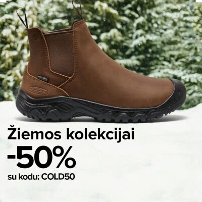 50% atrinktai žiemos kolekcijai